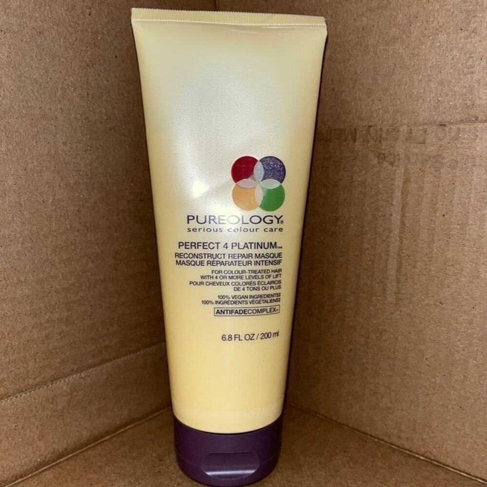 Pureology Perfect 4 Platinum Reconstruct Repair Masque mask blonde blond